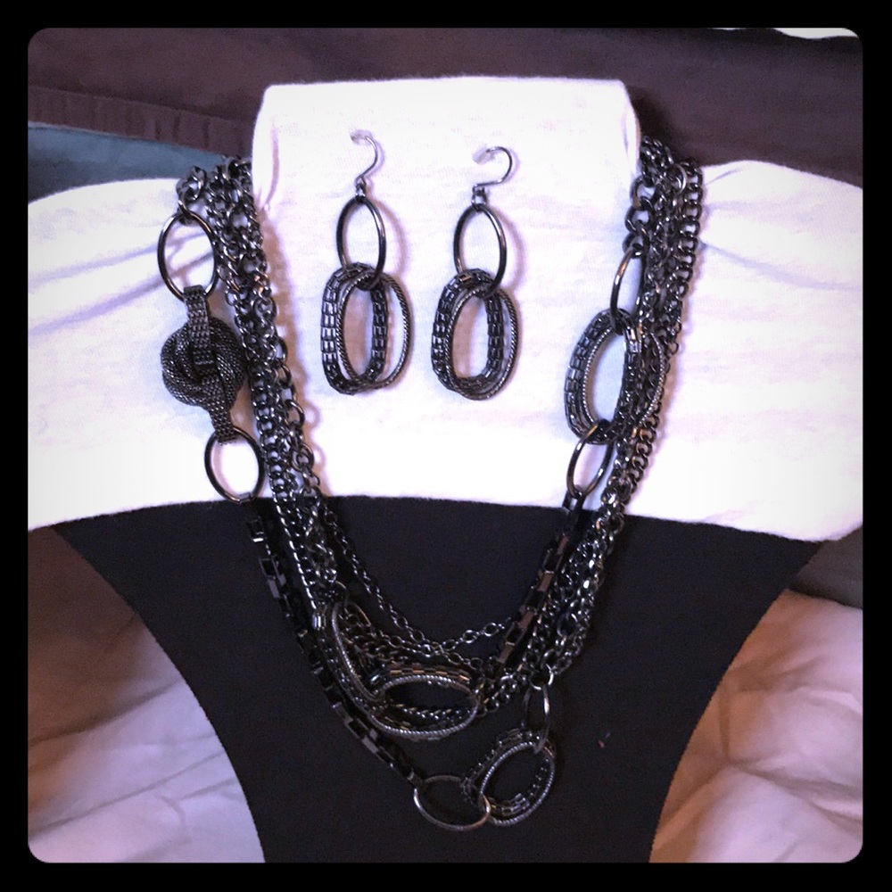 Metallic Black Set